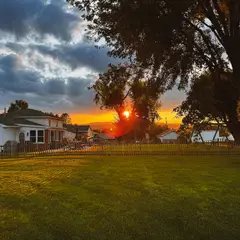 Backyard Sunset