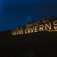Endless Caverns Sign
