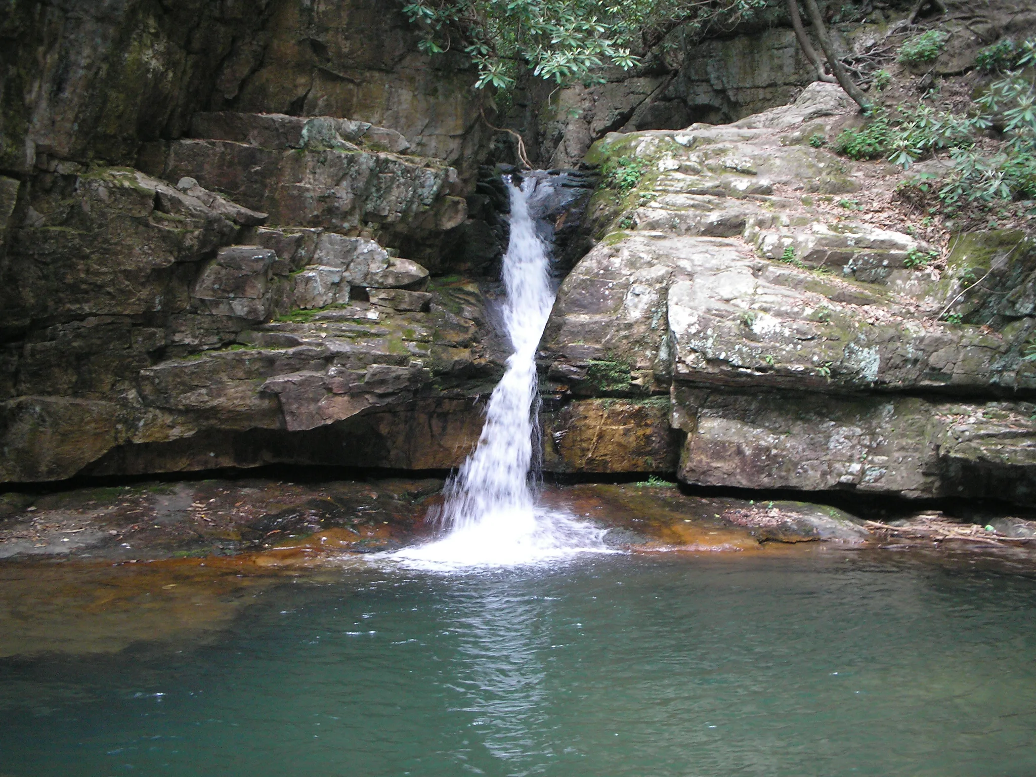 Blue Hole Waterfall
